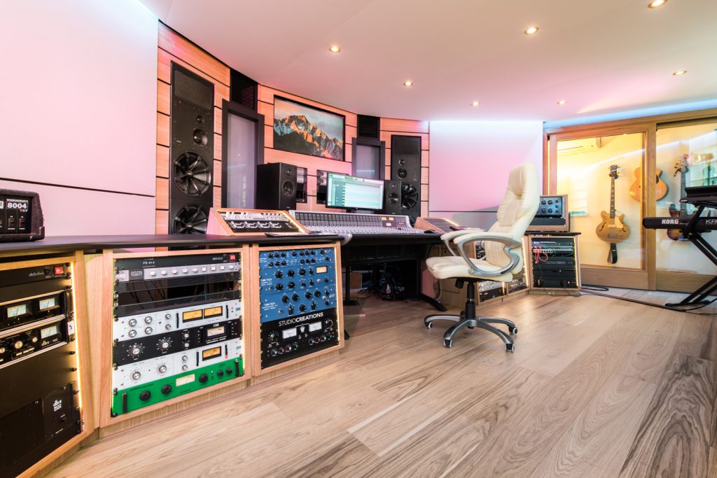 Recording Studio Control Room PMC